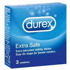 Durex Condoms 3'S - Extra Safe 6X3PK