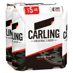 Carling Original Lager Pmp5.49 6X4X440ML