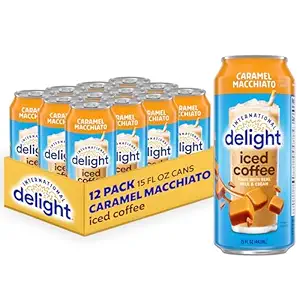 Delight Iced Coffee Caramel Macchiato 12X443ML